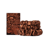 Slip Back to Basics Midi/Large Scrunchie - Auburn - 3 Pcs